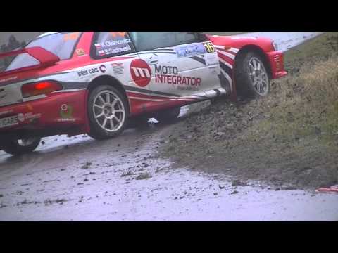 1 Rajd Arłamów I Shakedown I Crash  K.Oleksowicz S.Sadowski