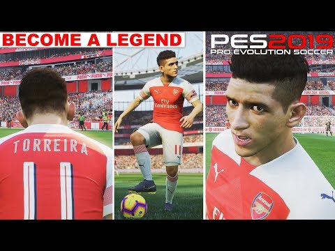 PES 2019 | TORREIRA | BECOME A LEGEND at Arsenal | Superstar | EPISODE 1
