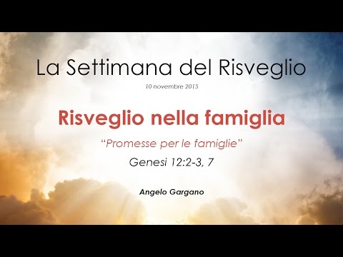 SDR2015 - Risveglio nella famiglia