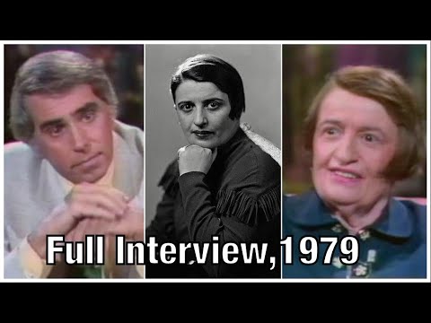 Ayn Rand Interview with Tom Snyder (1979)