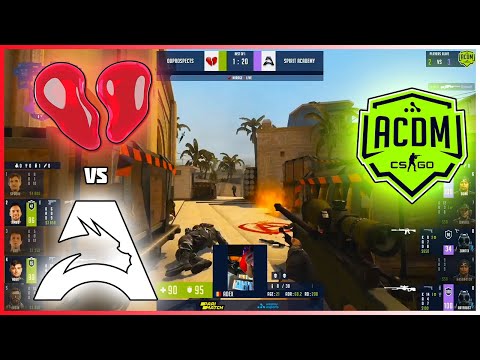 ERSIN & adeX + 00Prospects vs Spirit Academy | WePlay Academy League S4 - HiGHLiGHTS | CSGO