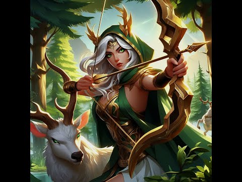 Smite Season 11: Artemis ADC (Holding Left Click)