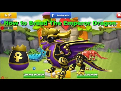 How to Breed The Emperor Dragon-Dragon Mania Legends | All Breeding Combination The Emperor Dragon