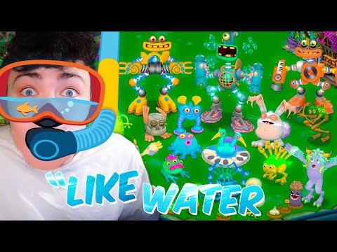 FULL WATER ISLAND PLAY THROUGH ! (My Singing Monsters)