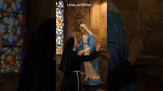 Freira Recebe o Abraço Da Virgem Maria.