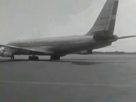 American Airlines Boeing 707 Takeoff Baltimore(No sound)