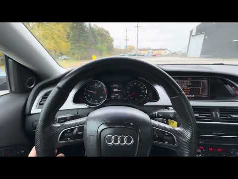 2011 Audi A5 121k test drive