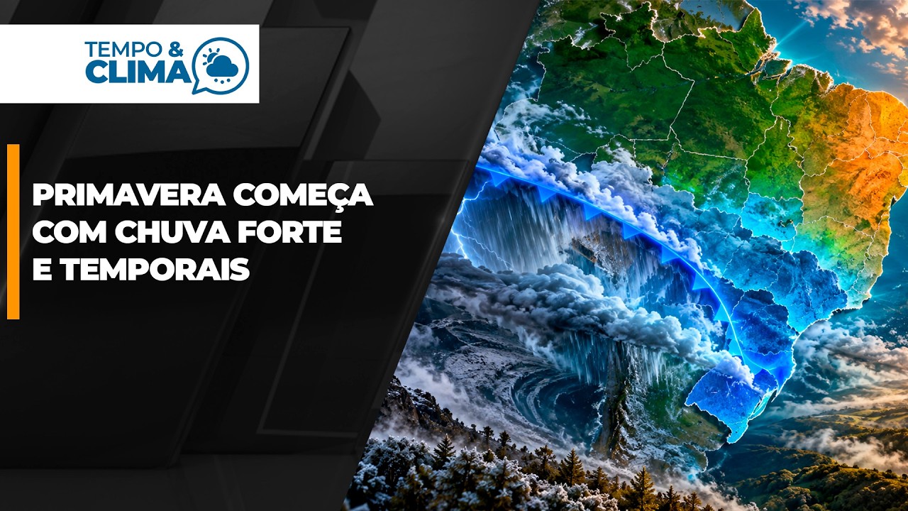 Previsão do tempo mostra frio no Sul, chuva no sudeste e Centro- Oeste e calorão no Norte e Nordeste