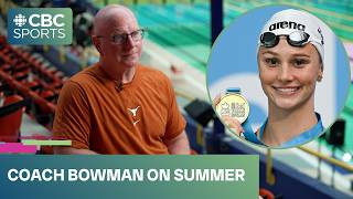 Legendary coach Bob Bowman on Summer McIntosh's newest world record