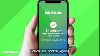 Aradığın uçak bileti Enuygun mobil uygulamasında!