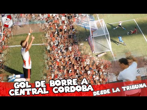 Gol de Borré [Desde la tribuna] |River Plate vs Central Córdoba | Superliga 2020