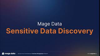 Sensitive Data Discovery