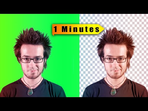 Cut out hair 1 minutes photoshop tutorial | Refine edge photoshop cs6 | Hair Masking