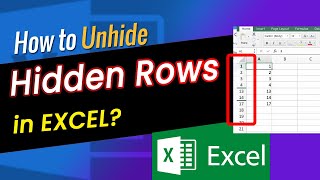 Excel Unhide Rows: How to Easily Reveal Hidden Rows on MAC and WINDOWS