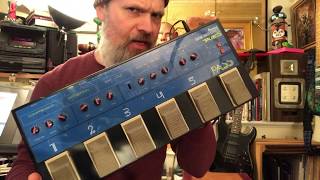 Video thumbnail for Ibanez PUE 5 pue5 pedalboard by Art, Cars and Guitars -Scott M Fischer