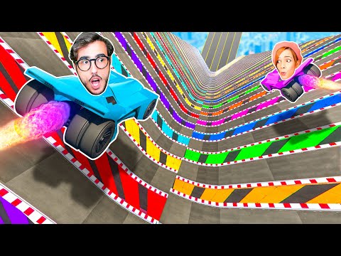 LA MEGA RAMPA LARGHISSIMA 99999% IMPOSSIBILE! - Gta 5