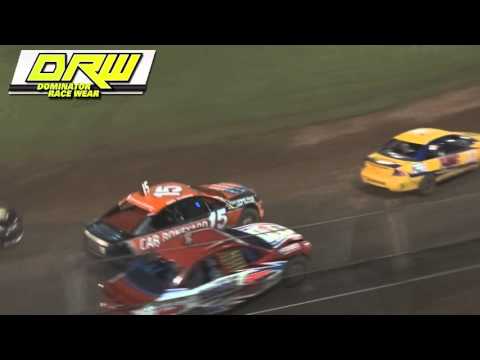 Modified Sedans - Golden Helmet Series - Heat 7 - Kingaroy Speedway - 05.12.15
