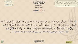 شرح كتاب رياض الصالحين ، الحديث 56 ، باب الصدق || د. ماهر ياسين الفحل image