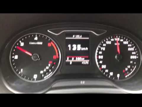 2013 Audi A3 8V Sportback 2.0 TDI (184 hp, stage 1) 0-150 km/h