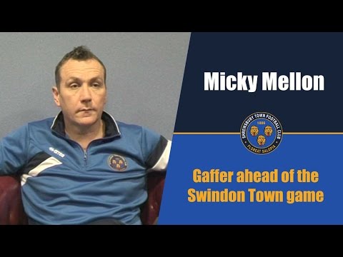 INTERVIEW | Micky Mellon pre Swindon Town (A) - Town TV