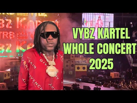 VYBZ KARTEL FULL LONDON CONCERT 2025! THURSDAY 4TH SEPTEMBER!