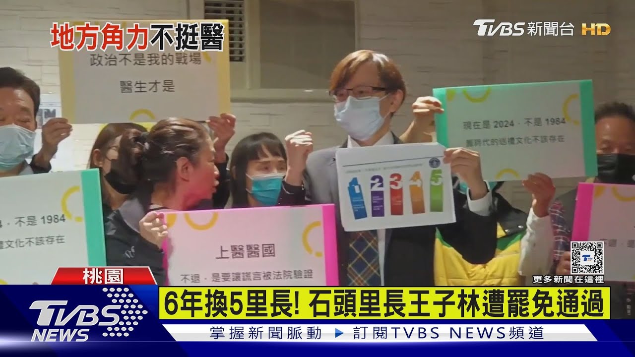 6年換5里長！　石頭里長王子林遭罷免通過