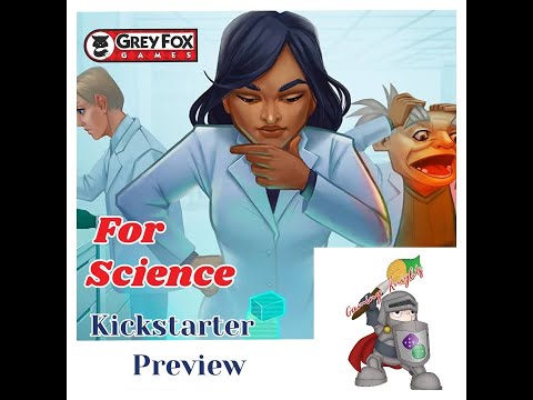 Gaming Knights Kickstarter Preview ; We play For Science ( full playthrough)