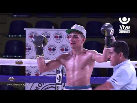 Martín “El Gato” Díaz se convierte en el campeón de las 118 libras en la cartelera de NicaBoxing