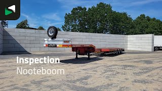 Semi-remorque porte-engins Nooteboom 3 axles Extendable Steering Axle à vendre - Image 4 | Autoline BF Semi-remorque porte-engins Nooteboom 3 axles Extendable Steering Axle | Image 4 - Autoline