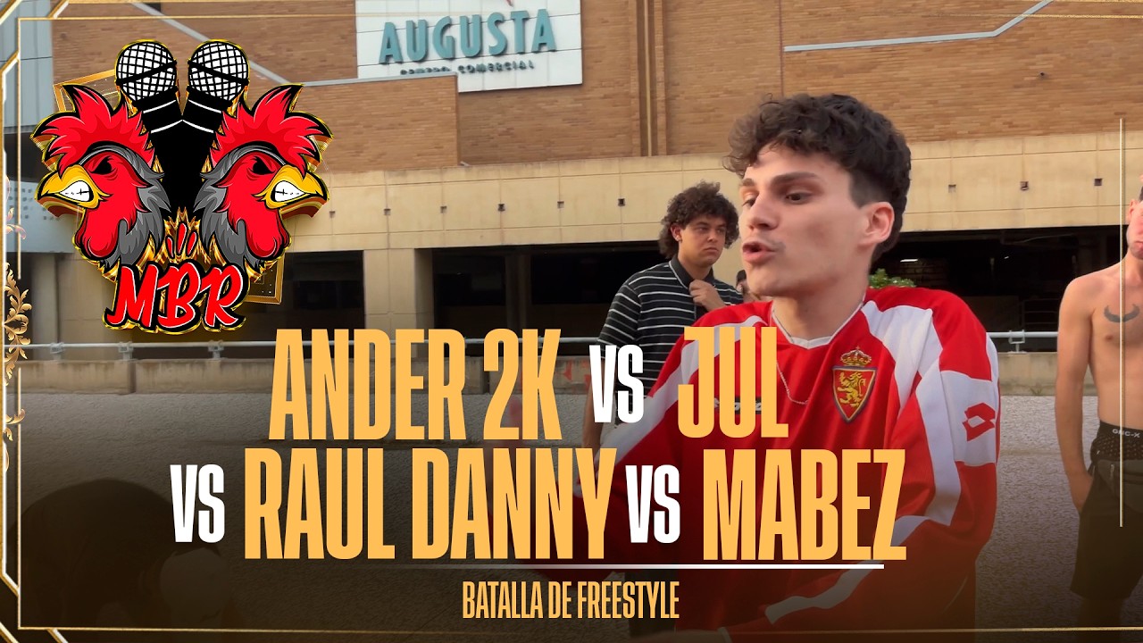 ANDER 2K VS JUL VS RAUL DANNY VS MABEZ 1ª RONDA BATALLA DE FREESTYLE MIRAELBUENRAP DELUXE ZARAGOZA 2