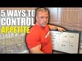5 Ways To Control *APPETITE* 🍩