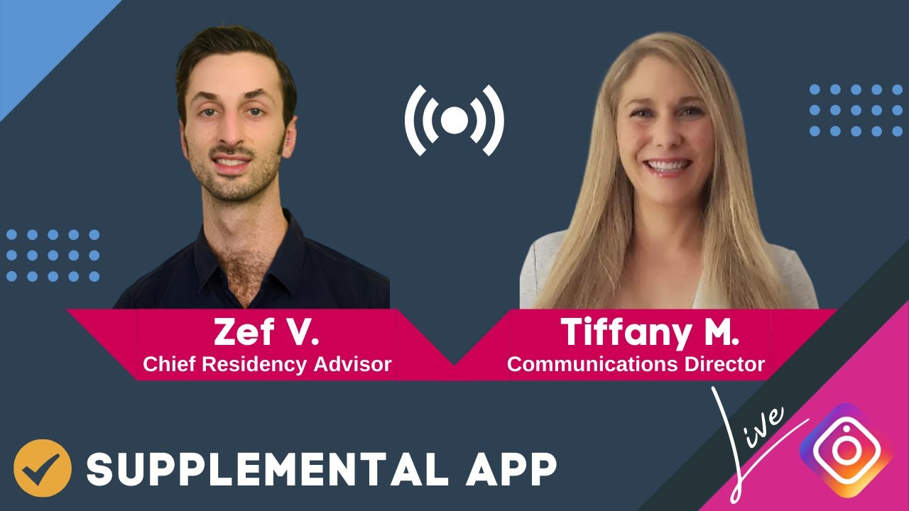 MAR Q&A Live: ERAS Supplemental Application