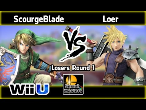 SmashMasters 4 - LOSERS R1 - TCON | ScourgeBlade (Link) VS Loer (Cloud)