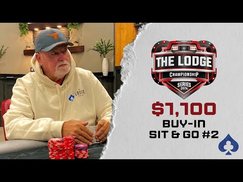 $10,000 For FIRST! $112,000 Winner RETURNS For 18 Player Sit and Go | Road to Lodge Championship