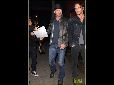 Gerard Butler Spends An Evening with Judd Apatow & Friends