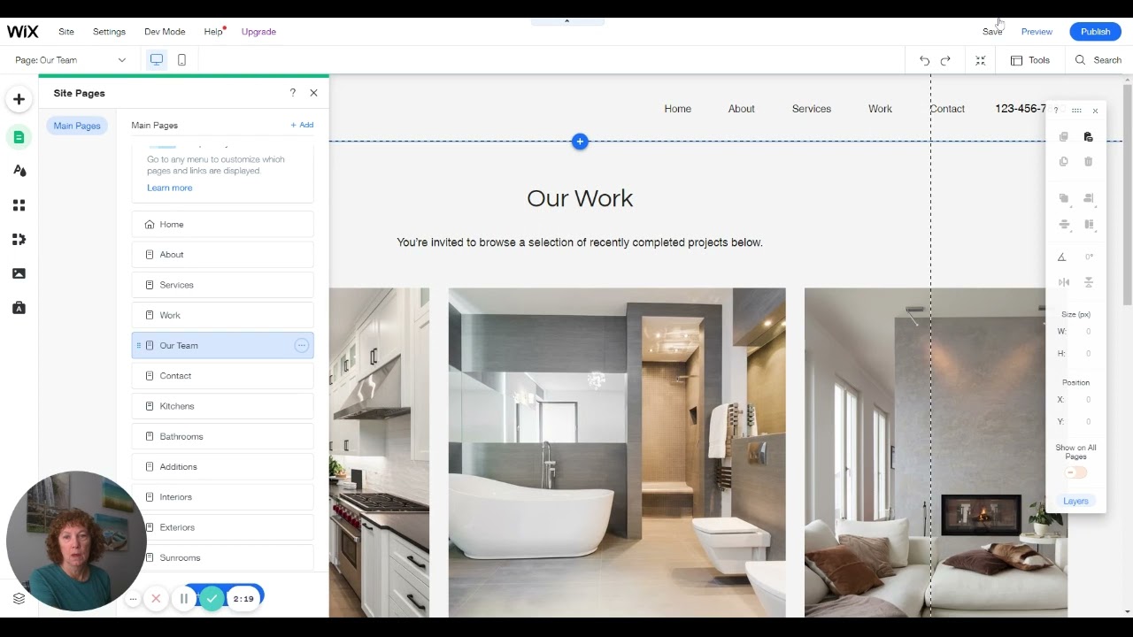 How to Add Pages to Website and Menu