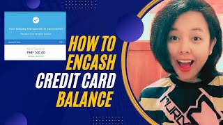 HOW TO ENCASH RCBC CREDIT CARD BALANCE (UNLIPAY) | MAE CAN