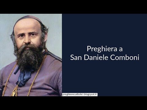Prayer to Saint Daniel Comboni