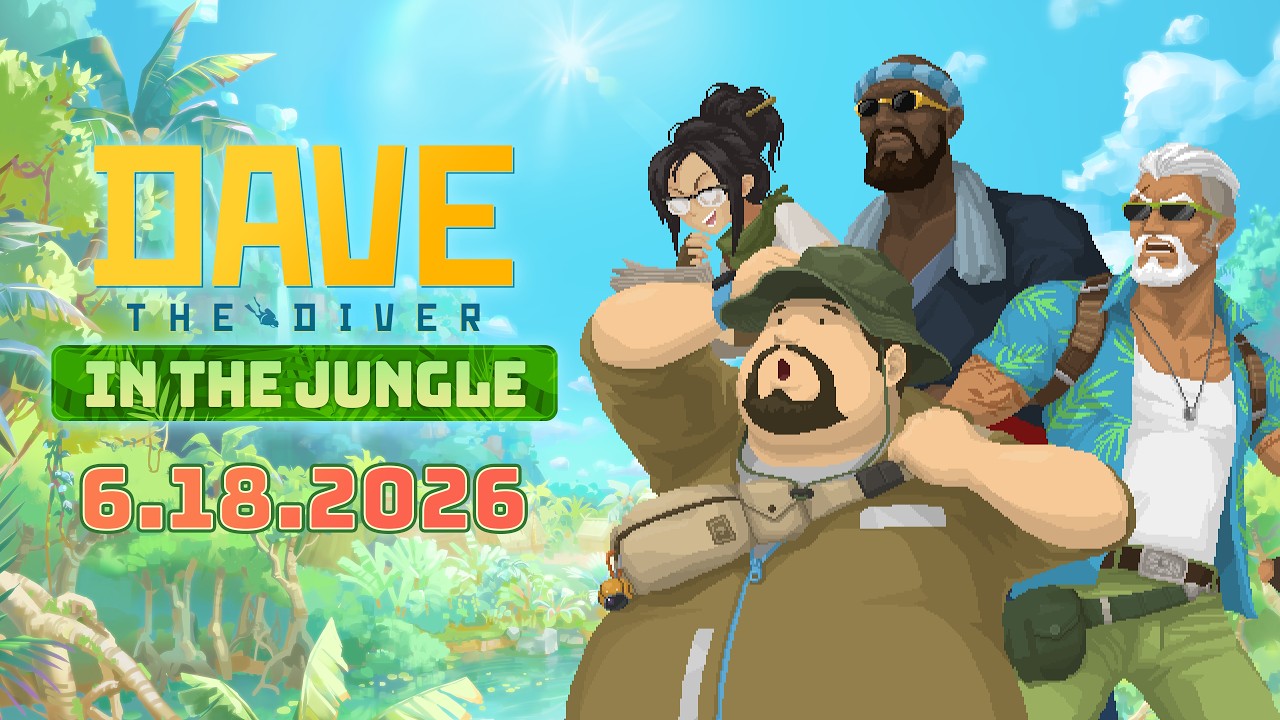 DAVE THE DIVER &ndash; In the Jungle DLC Official Release Date Trailer - YouTube