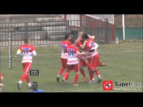 Super liga 2015/16: 23.Kolo: Borac - Jagodina 3:0 (2:0)