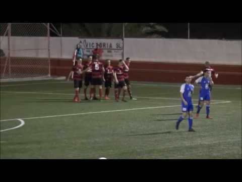 Goals Olympia tijdens de wedstrijd C.D. Buzanada Olympia