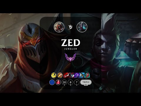 Zed Jungle vs Ekko - EUW Master Patch 13.12