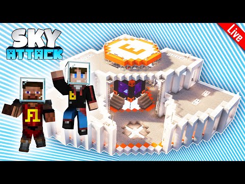 🔴 Ein Ort für die Wissenschaft 🚀 Minecraft Sky Attack Live