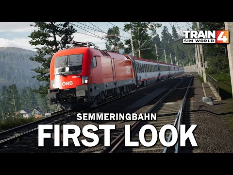 FIRST LOOK at Semmeringbahn! - Train Sim World 4