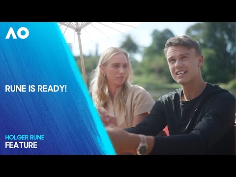 Holger Rune Relaxes Ahead of AO25 | Australian Open 2025