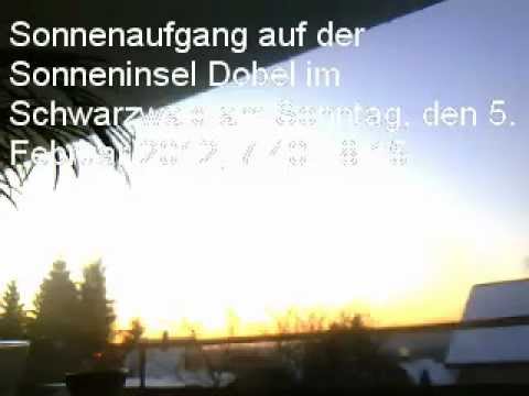 2012 02 05  Sonnenaufgang, M: Schumann