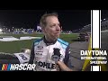 Brad Keselowski reacts to winning Duel 1 at Daytona | NASCAR