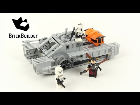 Vidéo LEGO Star Wars 75152 : Imperial Assault Hovertank