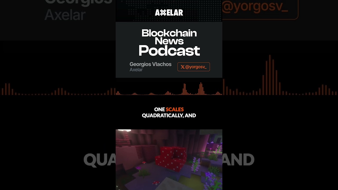 One chain to connect them all - Axelar's approach to blockchain scaling.