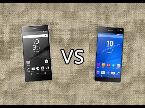 Sony Xperia Z5 Premium vs Sony Xperia C5 Ultra
